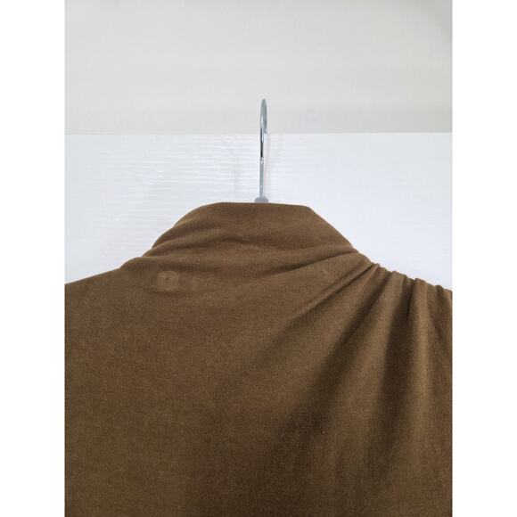 OGL Soft Flattering Turtleneck Mossy Brown Cabincore Brami Maxi Dress NWT, Sz XL - Picture 10 of 15